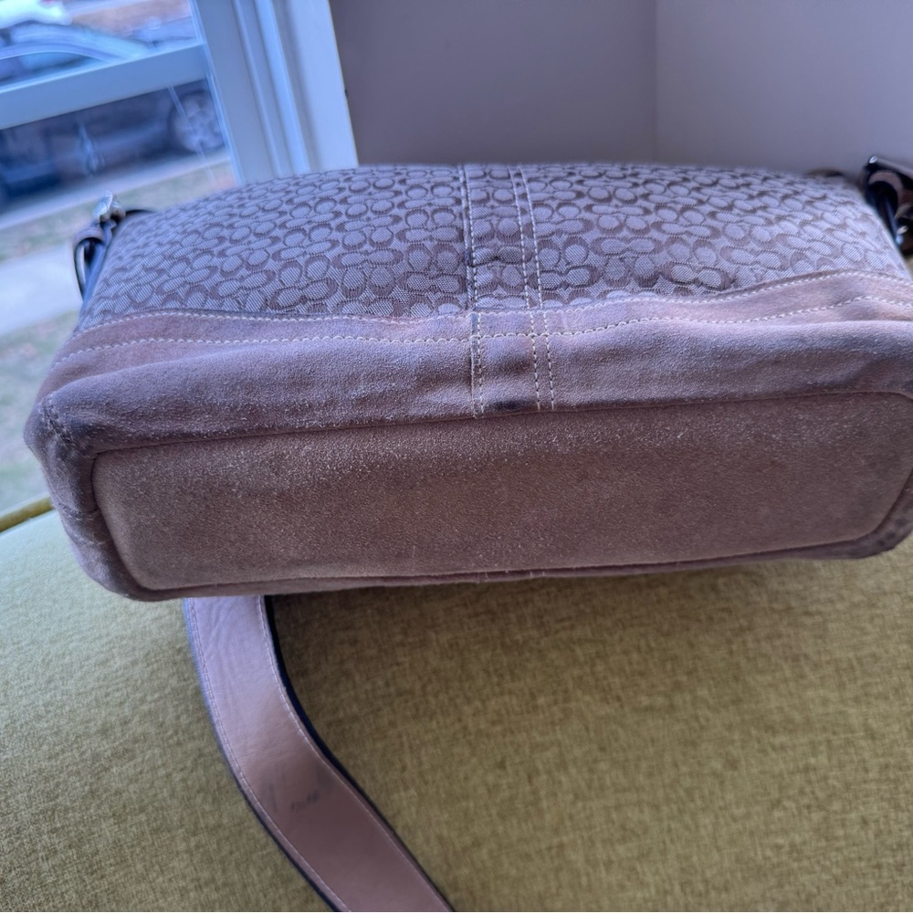 Y2K signature Coach bag purse 2 way - Picture 10 of 15